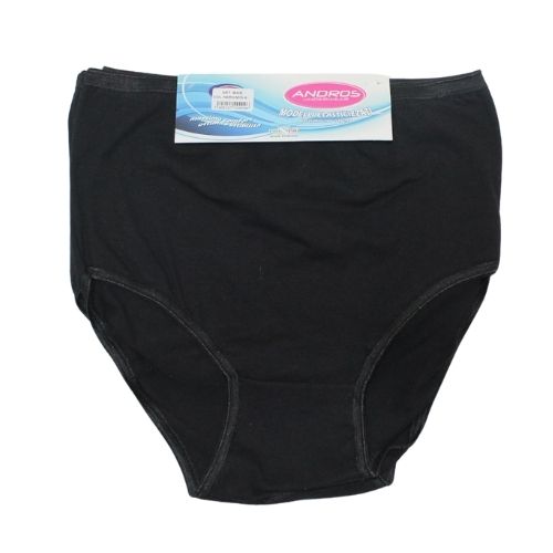 Slip donna vita alta in cotone – Andros – 3 pezzi