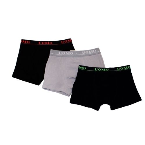 Boxer uomo in cotone elasticizzato – UOMO (Confezione multipla) – 3 pezzi