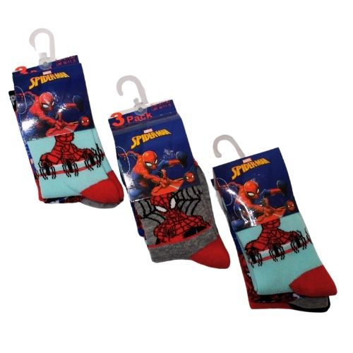 Calze bambino Marvel Spider-Man – Confezione 3 paia