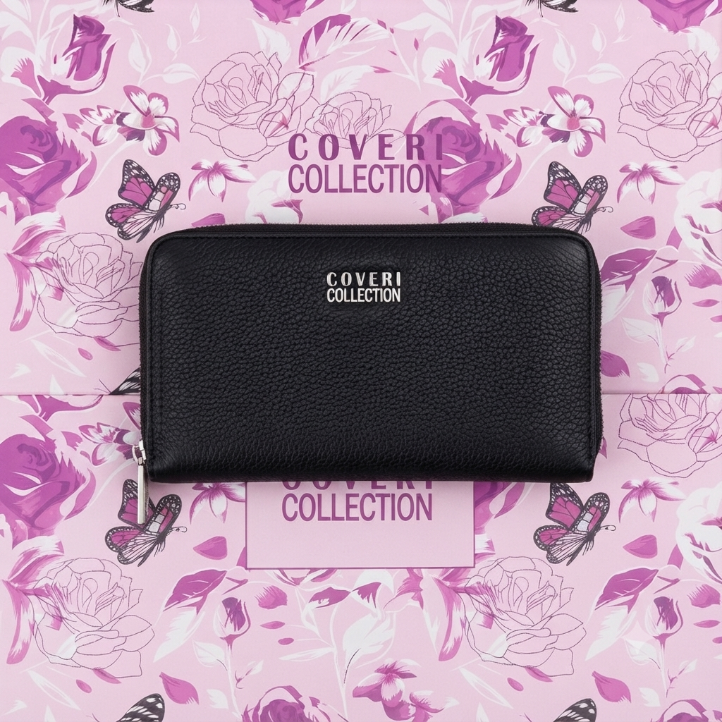 Portafoglio Donna Coveri Collection con Zip