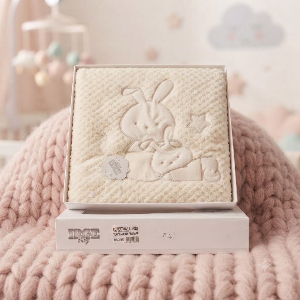 Copertina Culla Panna in Ciniglia -Irge Baby