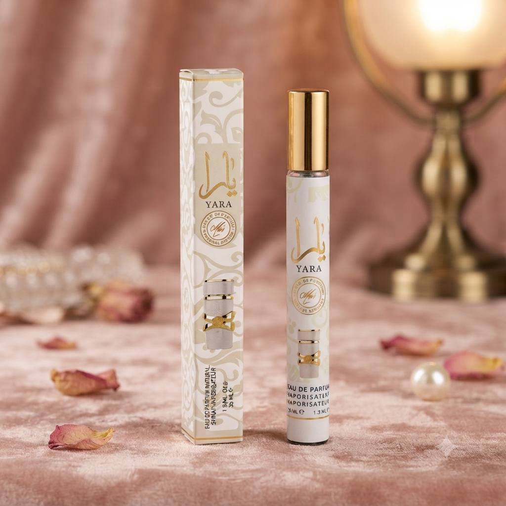 Profumo Yara Bianco EDP 35ml Formato da Borsetta | Lattafa Yara Moi Mini Spray