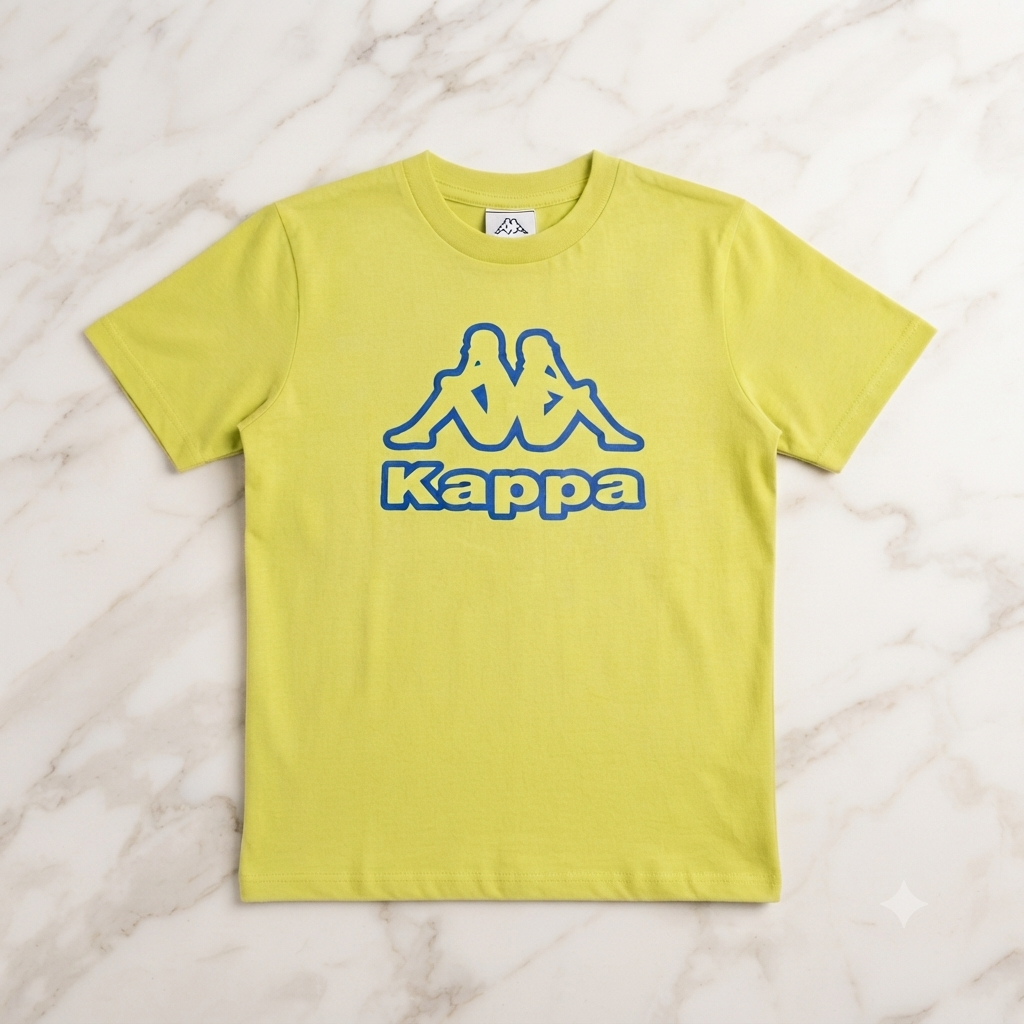 T-Shirt Giallo Lime Kappa
