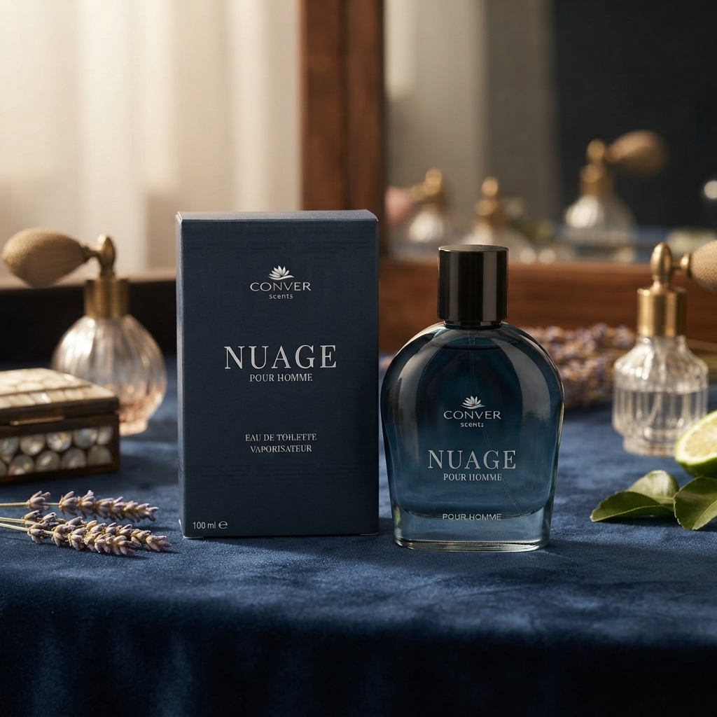 Profumo Uomo NUAGE Pour Homme Eau de Toilette 100 ml – Fragranza Fresca e Intensa